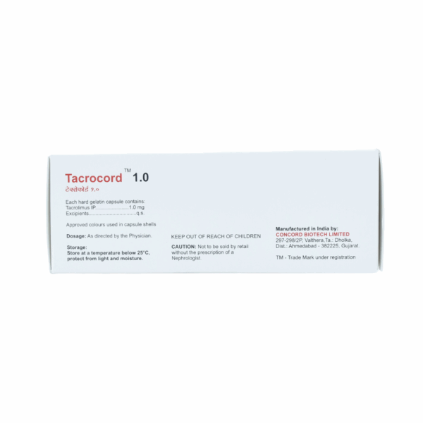 Tacrocord 1mg - Image 2