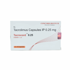 Tacrocord 0.25mg