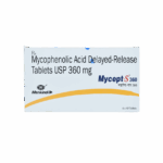 Mycophenolic acid delayed release 360mg