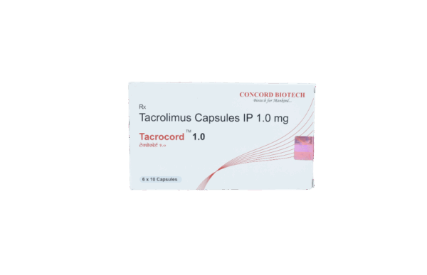 Tacrolimus Capsules IP 1.0mg