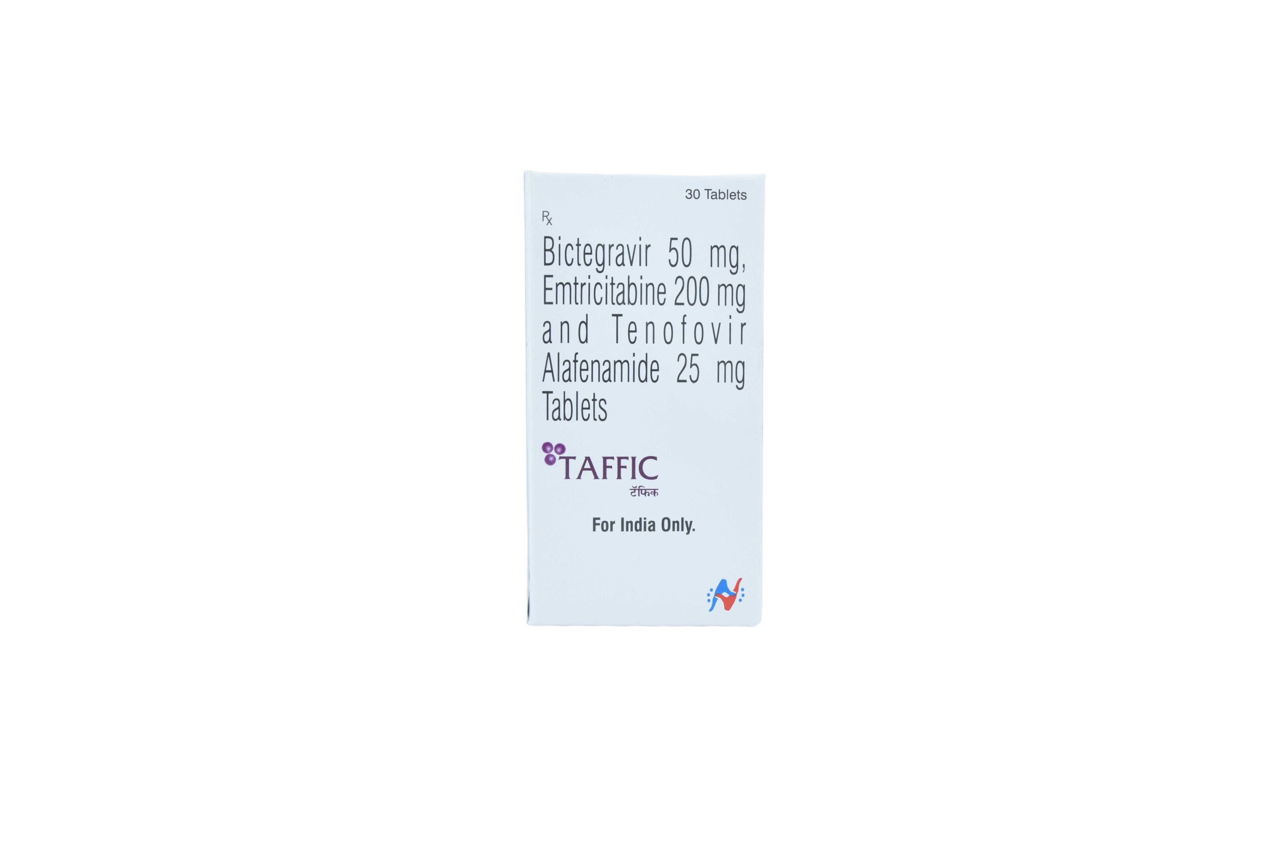 Bictegravir 50mg, Emtricitabine200mg and Tenofovir Alafenamide Tablets 25mg (TAFFIC)