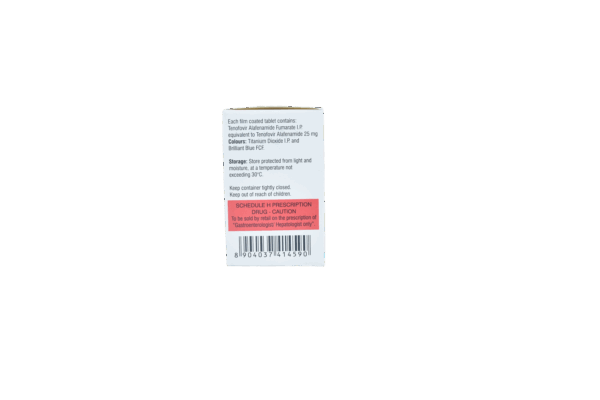 Tenofovir Alafenamide Tablets 25 mg Tafnat - Image 3