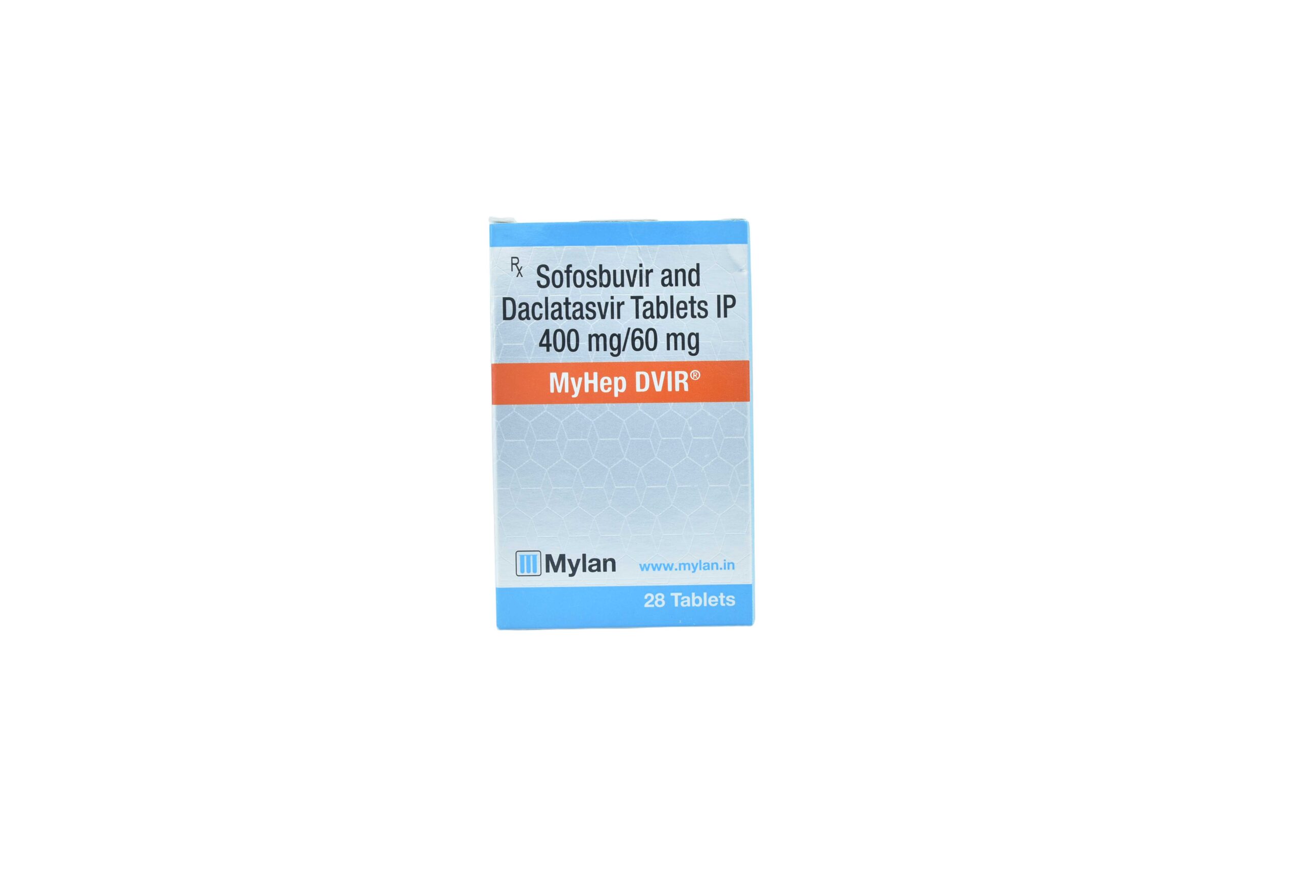 Sofosbuvir and Daclatasvir Tablets IP 400mg /60mg MyHep DVIR