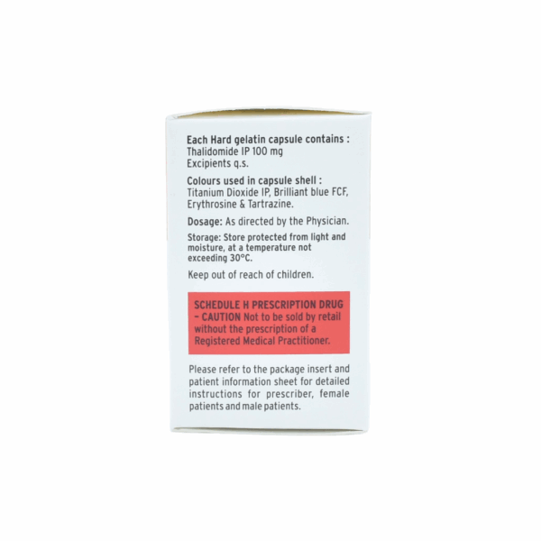 Thalidomide Capsules IP 100mg - Image 2