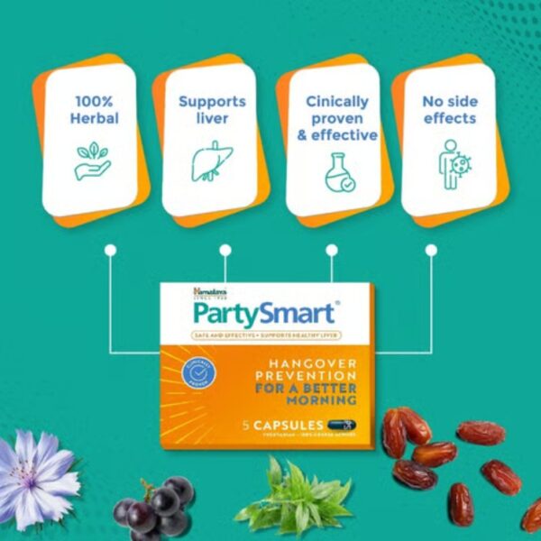 Himalaya PartySmart Hangover Solution - Image 3