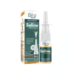 Bibo Multi Symptom Saline Nasal Spray with Tulsi