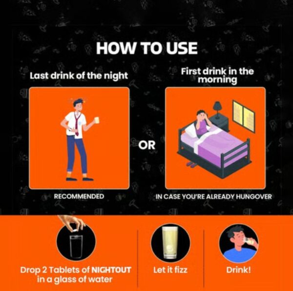 Fast&Up Nightout Instant Hangover Solution - Image 2
